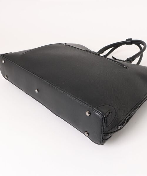 m.f.editorial（エムエフエディトリアル）の「【A4対応 ビジネス】m.f.エディトリアル メンズ 型押し ブリーフバッグ（ビジネスバッグ・メンズ・ブラック・FREE）」の22枚目の写真