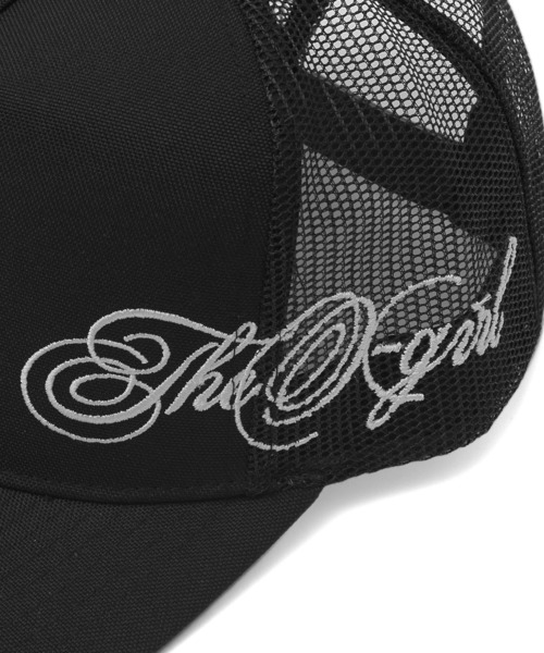 X-girl（エックスガール）の「SIDE SCRIPT LOGO TRUCKER CAP（キャップ・レディース・ブラック/ブラウン/カモフラージュ・ONE SIZE）」の13枚目の写真