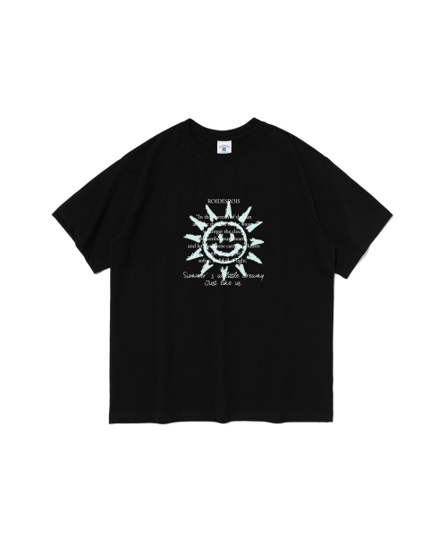 ROIDESROIS（ロワデロワ）の「スマイルサマーグラフィック半袖Tシャツ（ブラック）（Tシャツ/カットソー・レディース・その他・S/M/2XL/XL/L）」の10枚目の写真
