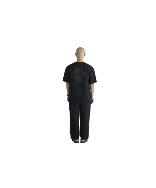 DUCKHWA MANSION(ダックファマンション)の「黒黒黒 黒米、ハングルTシャツ(Tシャツ/カットソー・メンズ・その他・L/XL)」の4枚目の写真