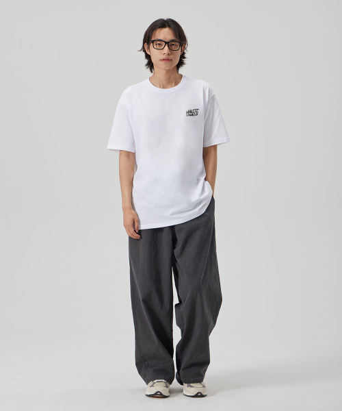 MAKEITTO（メイキット）の「[GRAFFITI3 LOGO]CREW NECK TEE_WHITE（Tシャツ/カットソー・メンズ・その他・M/L/XL/XXL）」の4枚目の写真