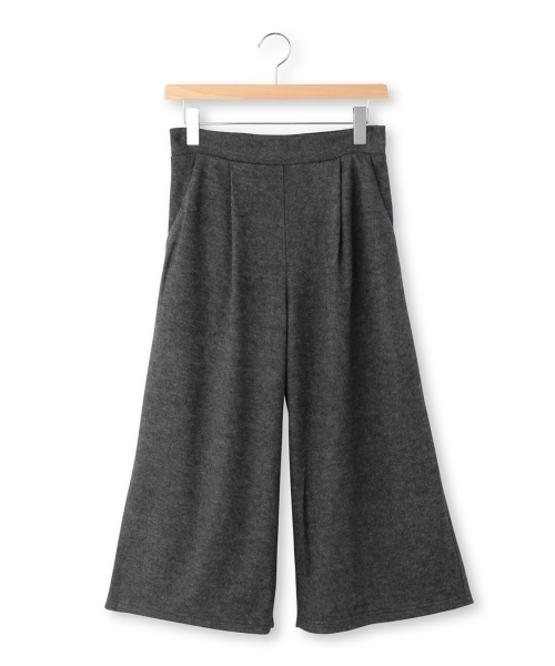 THE SHOP TK （ザ ショップ ティーケー ）の「起毛カットガウチョパンツ（その他パンツ・レディース・ブルー/グレー/ホワイト・99）」の3枚目の写真