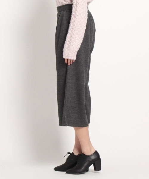 THE SHOP TK （ザ ショップ ティーケー ）の「起毛カットガウチョパンツ（その他パンツ・レディース・ブルー/グレー/ホワイト・99）」の5枚目の写真