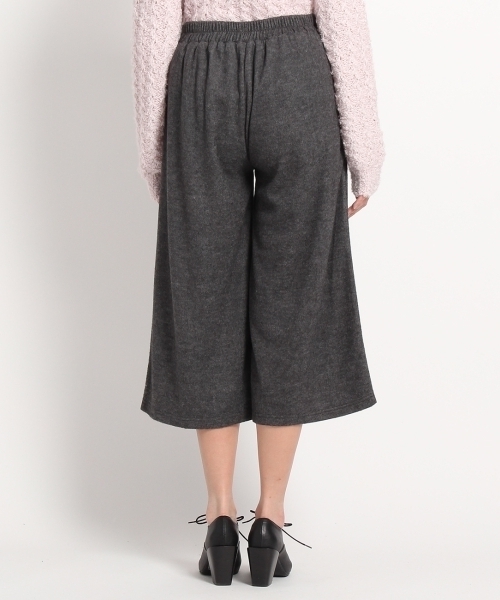 THE SHOP TK （ザ ショップ ティーケー ）の「起毛カットガウチョパンツ（その他パンツ・レディース・ブルー/グレー/ホワイト・99）」の6枚目の写真