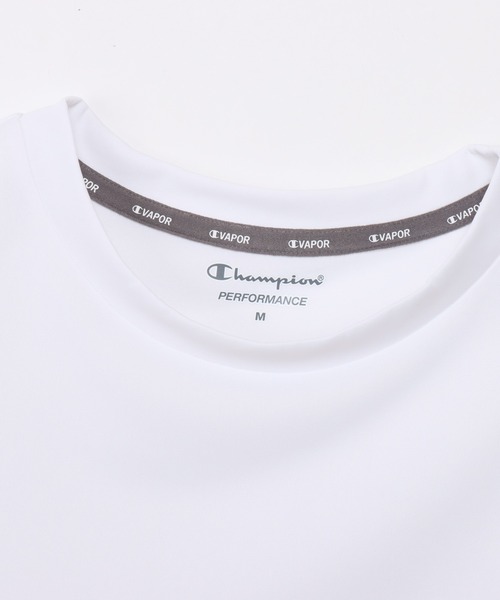 Champion（チャンピオン）の「【Champion/チャンピオン】レディース ショートスリーブTシャツ（Tシャツ/カットソー・レディース・ダークネイビー/ライトブルー/ブラック/ホワイト/ライトオレンジ系1・LARGE/MEDIUM）」の7枚目の写真