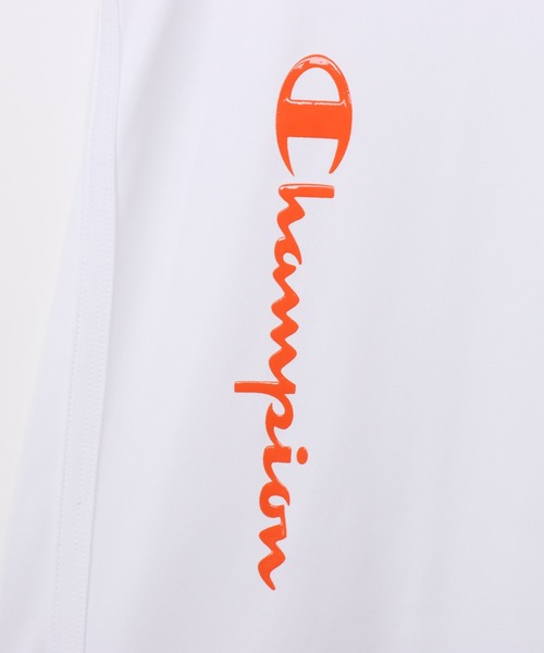 Champion（チャンピオン）の「【Champion/チャンピオン】レディース ショートスリーブTシャツ（Tシャツ/カットソー・レディース・ダークネイビー/ライトブルー/ブラック/ホワイト/ライトオレンジ系1・LARGE/MEDIUM）」の8枚目の写真