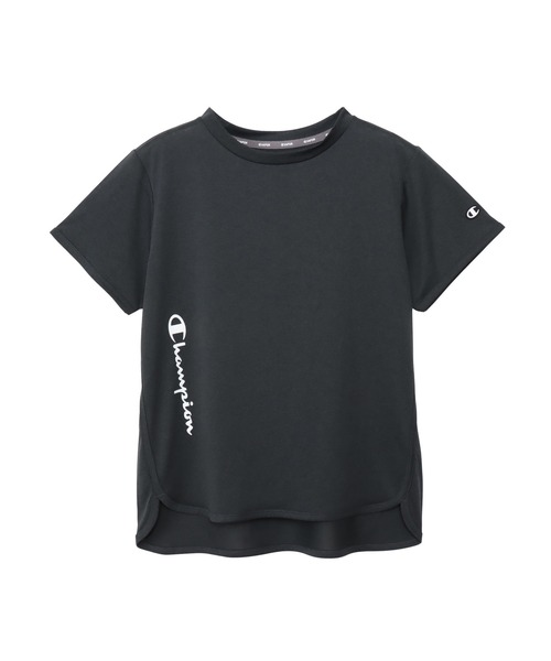 Champion（チャンピオン）の「【Champion/チャンピオン】レディース ショートスリーブTシャツ（Tシャツ/カットソー・レディース・ダークネイビー/ライトブルー/ブラック/ホワイト/ライトオレンジ系1・LARGE/MEDIUM）」の11枚目の写真