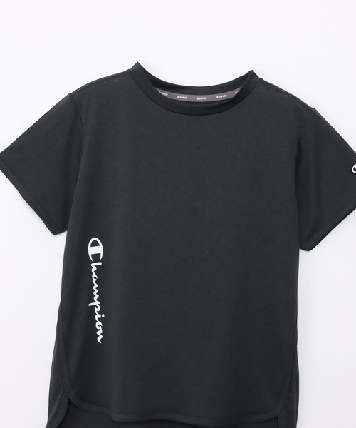 Champion（チャンピオン）の「【Champion/チャンピオン】レディース ショートスリーブTシャツ（Tシャツ/カットソー・レディース・ダークネイビー/ライトブルー/ブラック/ホワイト/ライトオレンジ系1・LARGE/MEDIUM）」の13枚目の写真