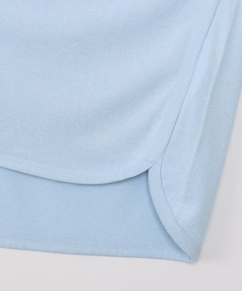 Champion（チャンピオン）の「【Champion/チャンピオン】レディース ショートスリーブTシャツ（Tシャツ/カットソー・レディース・ダークネイビー/ライトブルー/ブラック/ホワイト/ライトオレンジ系1・LARGE/MEDIUM）」の17枚目の写真