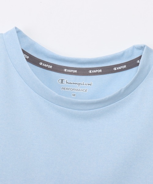 Champion（チャンピオン）の「【Champion/チャンピオン】レディース ショートスリーブTシャツ（Tシャツ/カットソー・レディース・ダークネイビー/ライトブルー/ブラック/ホワイト/ライトオレンジ系1・LARGE/MEDIUM）」の18枚目の写真