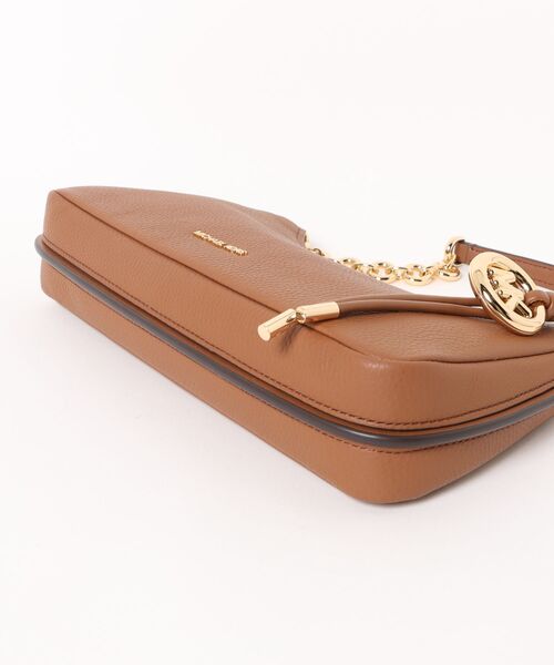 MICHAEL KORS(マイケルコース)の「NOLITA ペブルレザー チェーン ショルダー ミディアム(ショルダーバッグ・レディース・ブラウン系・FREE)」の6枚目の写真