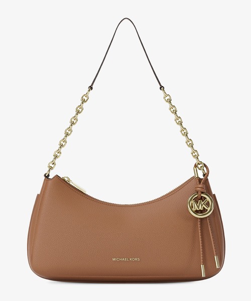 MICHAEL KORS(マイケルコース)の「NOLITA ペブルレザー チェーン ショルダー ミディアム(ショルダーバッグ・レディース・ブラウン系・FREE)」の1枚目の写真