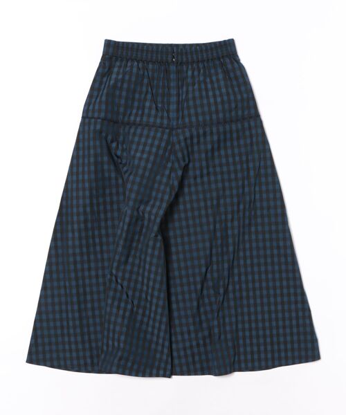 Marilyn Moon（マリリンムーン）の「gingham check embroidery skirt（スカート・レディース・ブラック×ブルー/ブラウン系その他/ホワイト×ネイビー・FREE）」の4枚目の写真