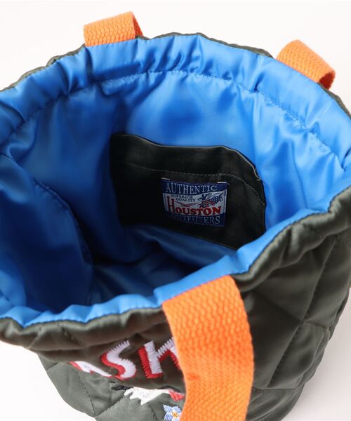 HOUSTON（ヒューストン）の「【HOUSTON / ヒューストン】SOUVENIR BAG / SOUVENIR EFFECT BAG（ショルダーバッグ・レディース・オリーブ/レッド/ネイビー/イエロー/ラベンダー/ピンク・FREE）」の7枚目の写真