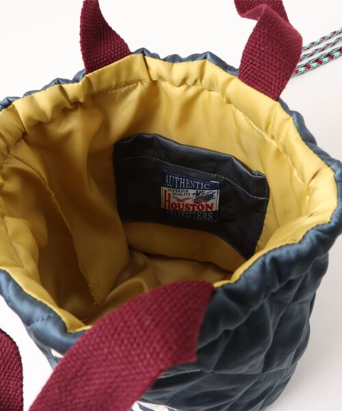 HOUSTON（ヒューストン）の「【HOUSTON / ヒューストン】SOUVENIR BAG / SOUVENIR EFFECT BAG（ショルダーバッグ・レディース・オリーブ/レッド/ネイビー/イエロー/ラベンダー/ピンク・FREE）」の9枚目の写真