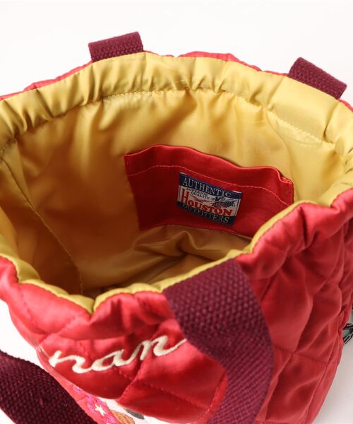 HOUSTON（ヒューストン）の「【HOUSTON / ヒューストン】SOUVENIR BAG / SOUVENIR EFFECT BAG（ショルダーバッグ・レディース・オリーブ/レッド/ネイビー/イエロー/ラベンダー/ピンク・FREE）」の11枚目の写真