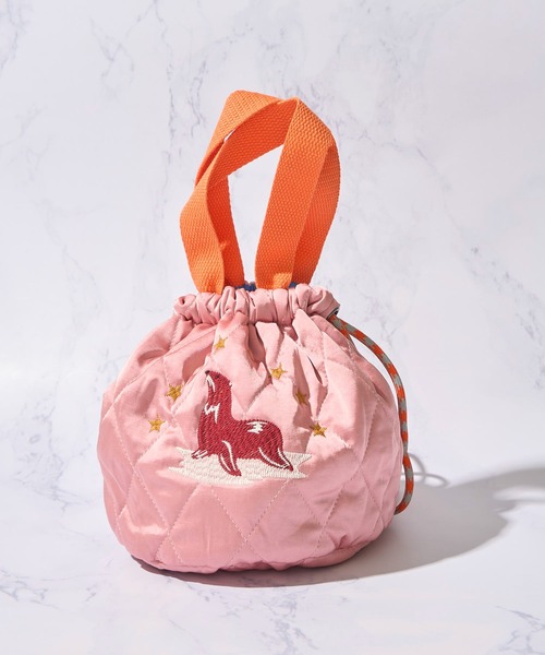 HOUSTON（ヒューストン）の「【HOUSTON / ヒューストン】SOUVENIR BAG / SOUVENIR EFFECT BAG（ショルダーバッグ・レディース・オリーブ/レッド/ネイビー/イエロー/ラベンダー/ピンク・FREE）」の17枚目の写真