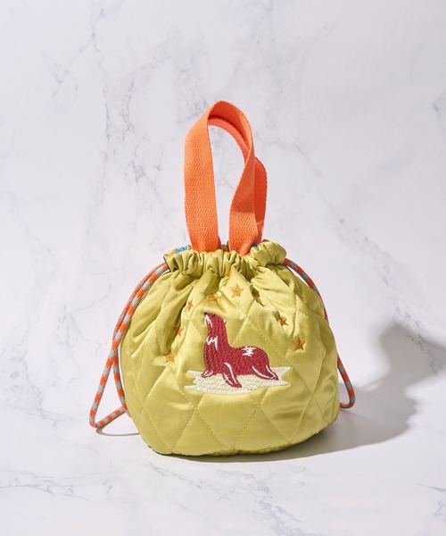 HOUSTON（ヒューストン）の「【HOUSTON / ヒューストン】SOUVENIR BAG / SOUVENIR EFFECT BAG（ショルダーバッグ・レディース・オリーブ/レッド/ネイビー/イエロー/ラベンダー/ピンク・FREE）」の16枚目の写真