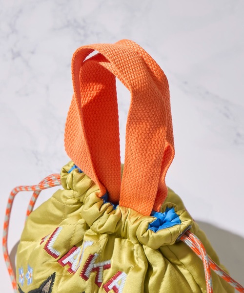 HOUSTON（ヒューストン）の「【HOUSTON / ヒューストン】SOUVENIR BAG / SOUVENIR EFFECT BAG（ショルダーバッグ・レディース・オリーブ/レッド/ネイビー/イエロー/ラベンダー/ピンク・FREE）」の20枚目の写真