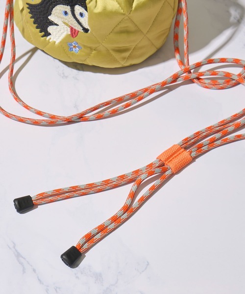 HOUSTON（ヒューストン）の「【HOUSTON / ヒューストン】SOUVENIR BAG / SOUVENIR EFFECT BAG（ショルダーバッグ・レディース・オリーブ/レッド/ネイビー/イエロー/ラベンダー/ピンク・FREE）」の21枚目の写真
