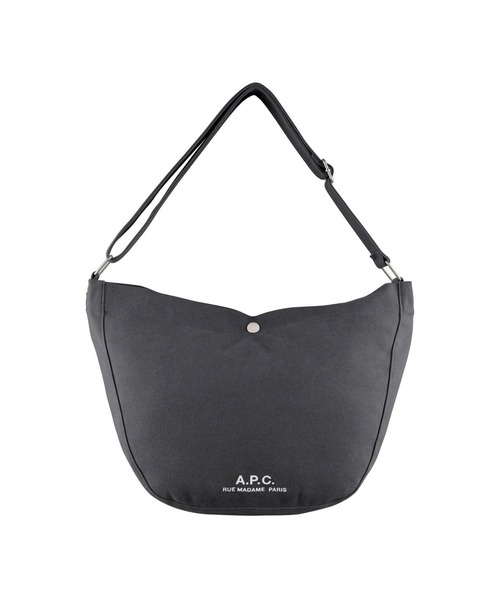 A.P.C.(アーペーセー)の「BESACE JOURNAL/ショルダーバッグ(ショルダーバッグ・メンズ・ブラウン系その他/ブラック・ONESIZE)」の6枚目の写真