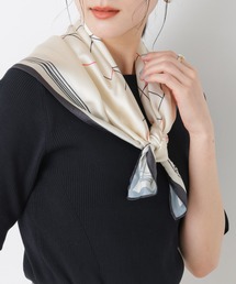 NANO universe | 幾何柄スカーフ(バンダナ/スカーフ)