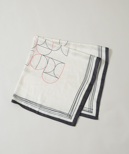 NANO universe（ナノユニバース）の「幾何柄スカーフ（バンダナ/スカーフ・レディース・その他1/その他2・F）」の8枚目の写真