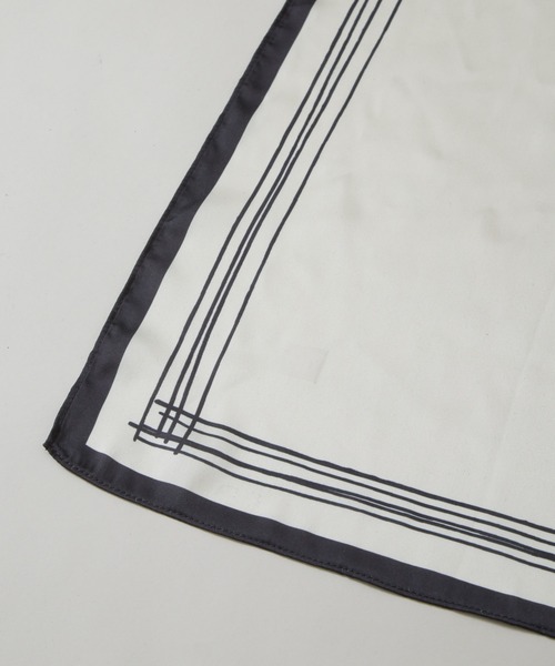 NANO universe（ナノユニバース）の「幾何柄スカーフ（バンダナ/スカーフ・レディース・その他1/その他2・F）」の10枚目の写真