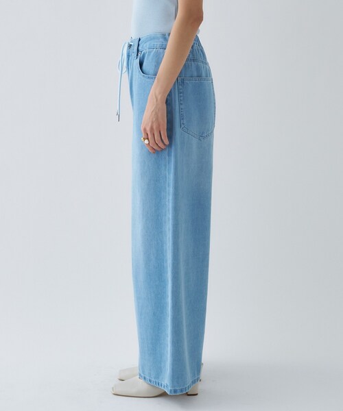 cloenc（クロエンス）の「イージーライトデニムパンツ（デニムパンツ・レディース・ブルー/ネイビー・03/02/01）」の22枚目の写真
