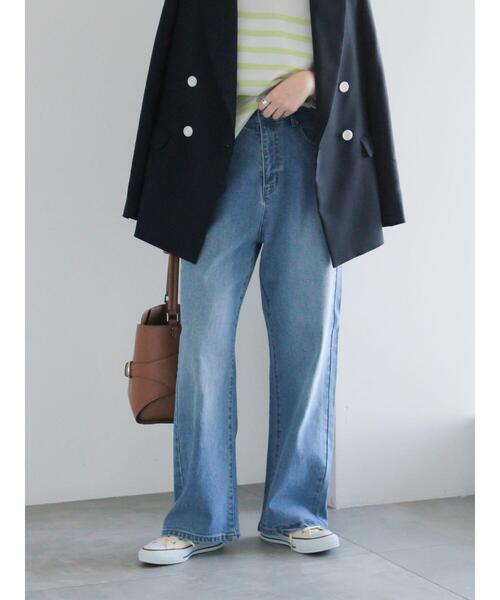 Te chichi（テチチ）の「ストレートデニムパンツ《2026 spring catalog item》（その他パンツ・レディース・サックスブルー/ブルー・M/S）」の11枚目の写真