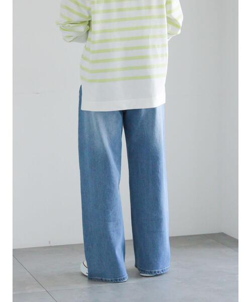 Te chichi（テチチ）の「ストレートデニムパンツ《2026 spring catalog item》（その他パンツ・レディース・サックスブルー/ブルー・M/S）」の12枚目の写真