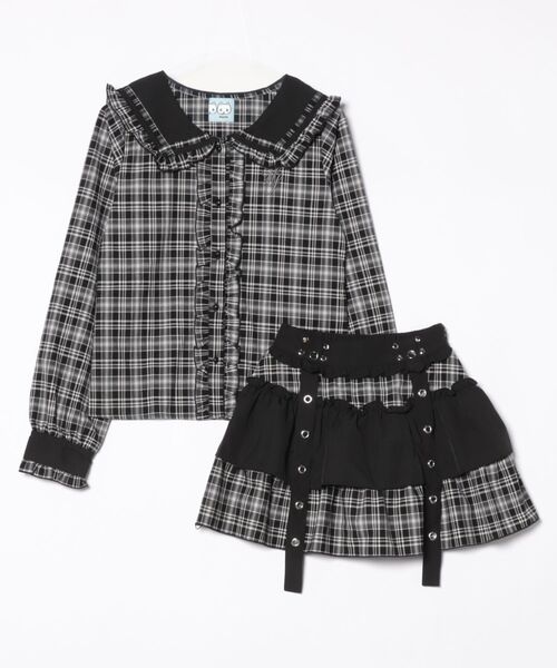 Hauls（ハウルズ）の「清楚ちゃんセーラーせっとあっぷ（シャツ/ブラウス・レディース・ブラック系その他/ブラック・FREE）」の5枚目の写真