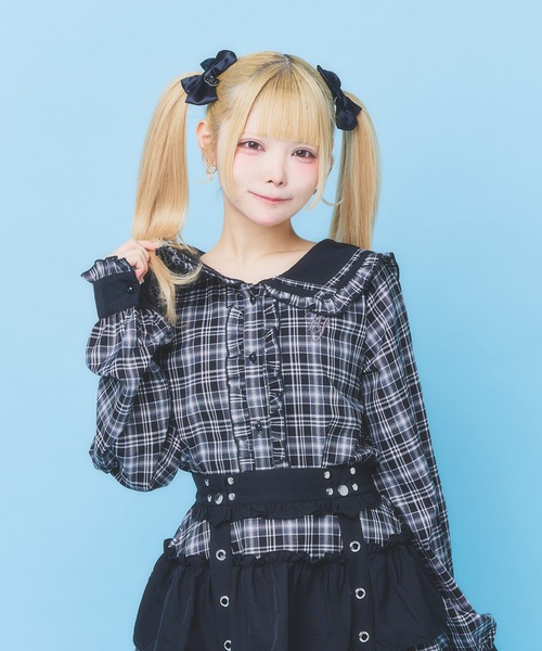 Hauls（ハウルズ）の「清楚ちゃんセーラーせっとあっぷ（シャツ/ブラウス・レディース・ブラック系その他/ブラック・FREE）」の8枚目の写真