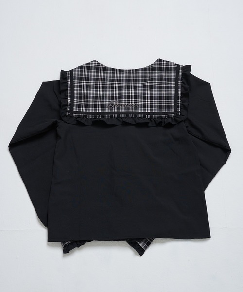 Hauls（ハウルズ）の「清楚ちゃんセーラーせっとあっぷ（シャツ/ブラウス・レディース・ブラック系その他/ブラック・FREE）」の13枚目の写真
