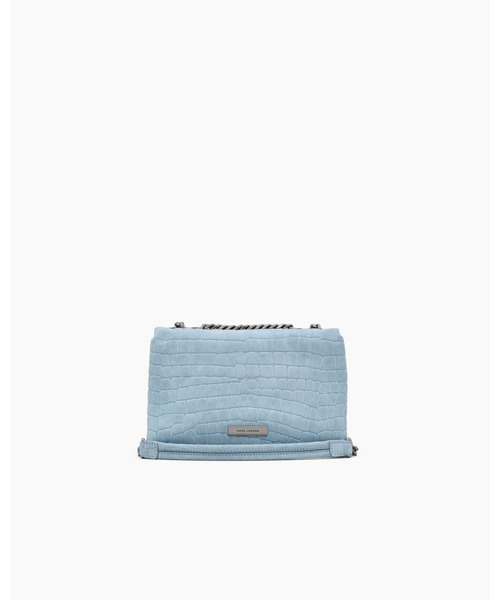 MARC JACOBS(マークジェイコブス)の「SUEDE CROC DUAL CHAIN SHOULDER BAG/ザ スエード クロコ デュアル コンバーチブル ショルダーバッグ(ショルダーバッグ・レディース・ピンク系その他/グリーン系その他・ONE SIZE)」の4枚目の写真