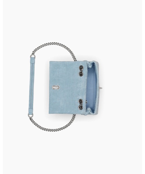 MARC JACOBS(マークジェイコブス)の「SUEDE CROC DUAL CHAIN SHOULDER BAG/ザ スエード クロコ デュアル コンバーチブル ショルダーバッグ(ショルダーバッグ・レディース・ピンク系その他/グリーン系その他・ONE SIZE)」の6枚目の写真