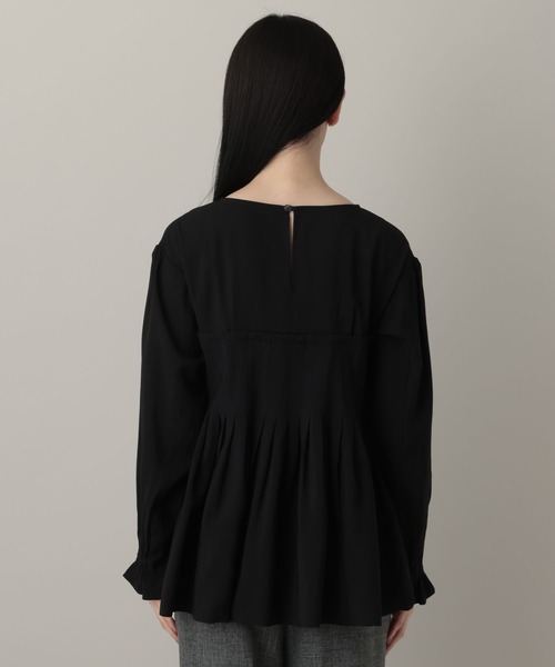 A part by（アパートバイ）の「メニータックブラウス（シャツ/ブラウス・レディース・アイボリー/ブラック/グリーン系その他2・FREE）」の22枚目の写真