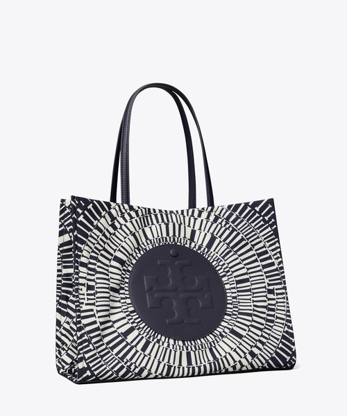 TORY BURCH(トリーバーチ)の「エラ プリント スモール トートバッグ(トートバッグ・レディース・ネイビー×ホワイト・ONESIZE)」の5枚目の写真