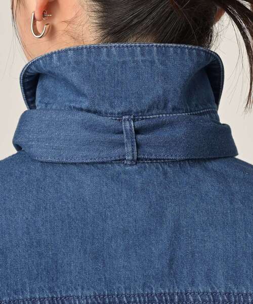 UNTITLED（アンタイトル）の「ライトウェイトデニムブラウス（シャツ/ブラウス・レディース・ブルー/サックスブルー・00/02/04/44/48/50）」の21枚目の写真