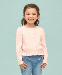 Lycee mine（リセマイン）の「【UV加工】【温度調整できる】パターンメッシュカーディガン（カーディガン/ボレロ）」