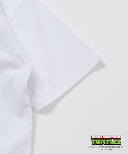 FREAK'S STORE(フリークスストア)の「限定展開 Teenage Mutant Ninja Turtles ミュータント・タートルズ 別注 ビッグシルエットバックプリント Tシャツ(Tシャツ/カットソー・メンズ・ブラウン/ホワイト/アッシュグレー/スミクロ・LARGE/MEDIUM/SMALL)」の8枚目の写真