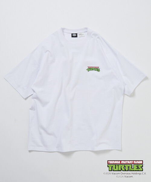 FREAK'S STORE(フリークスストア)の「限定展開 Teenage Mutant Ninja Turtles ミュータント・タートルズ 別注 ビッグシルエットバックプリント Tシャツ(Tシャツ/カットソー・メンズ・ブラウン/ホワイト/アッシュグレー/スミクロ・LARGE/MEDIUM/SMALL)」の11枚目の写真