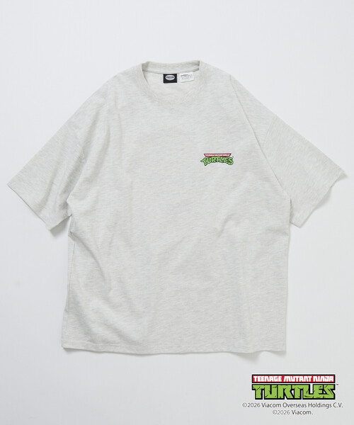 FREAK'S STORE（フリークスストア）の「限定展開 Teenage Mutant Ninja Turtles/ミュータント・タートルズ 別注 ビッグシルエットバックプリント Tシャツ（Tシャツ/カットソー・メンズ・ブラウン/ホワイト/アッシュグレー/スミクロ・LARGE/MEDIUM/SMALL）」の19枚目の写真