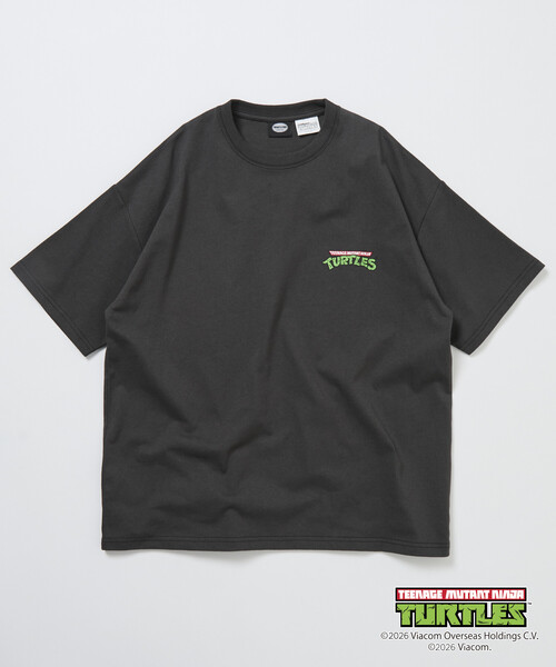 FREAK'S STORE（フリークスストア）の「限定展開 Teenage Mutant Ninja Turtles/ミュータント・タートルズ 別注 ビッグシルエットバックプリント Tシャツ（Tシャツ/カットソー・メンズ・ブラウン/ホワイト/アッシュグレー/スミクロ・LARGE/MEDIUM/SMALL）」の12枚目の写真