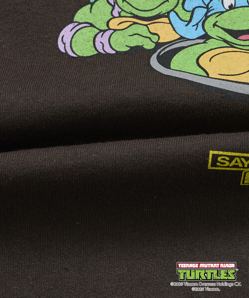 FREAK'S STORE（フリークスストア）の「限定展開 Teenage Mutant Ninja Turtles/ミュータント・タートルズ 別注 ビッグシルエットバックプリント Tシャツ（Tシャツ/カットソー・メンズ・ブラウン/ホワイト/アッシュグレー/スミクロ・LARGE/MEDIUM/SMALL）」の16枚目の写真