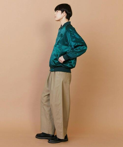 FRAPBOIS（フラボア）の「シャイニー ブルゾン（ブルゾン・レディース・ブラック/グリーン・1/2）」の13枚目の写真