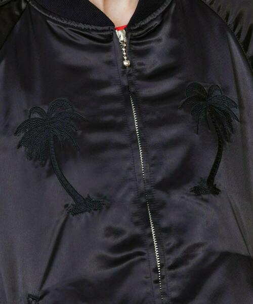 FRAPBOIS（フラボア）の「シャイニー ブルゾン（ブルゾン・レディース・ブラック/グリーン・1/2）」の19枚目の写真