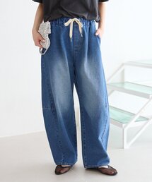 CIAOPANIC TYPY | 【3サイズ展開】デニムバレルイージーパンツ(デニムパンツ)
