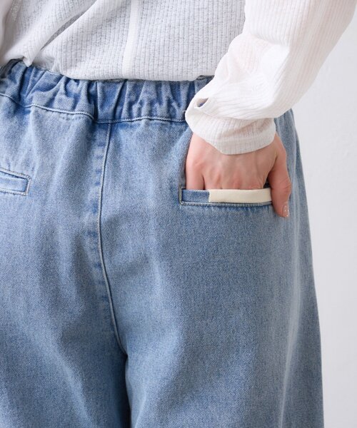 CIAOPANIC TYPY(チャオパニックティピー)の「【3サイズ展開】デニムバレルイージーパンツ(デニムパンツ・レディース・インディゴブルー/ブルー/サックスブルー・SMALL/MEDIUM/LARGE)」の16枚目の写真