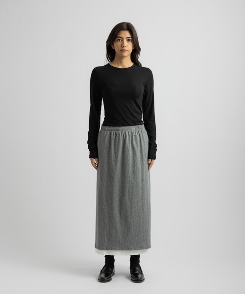 Saturdays NYC(サタデーズ ニューヨークシティ )の「Steff Fitted LS Top(Tシャツ/カットソー・レディース・ホワイト/グレー/ブラック・S/M/L)」の20枚目の写真